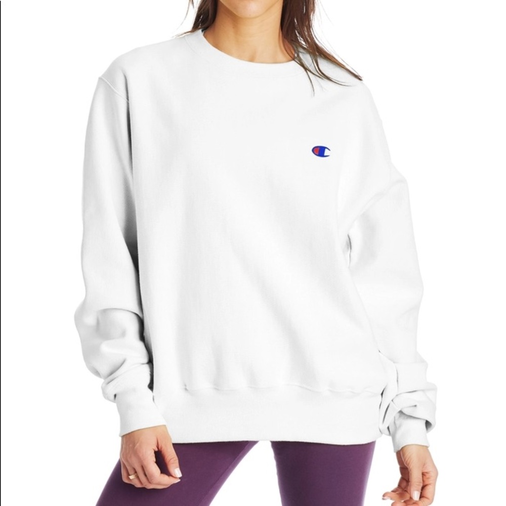 White champion sweatshirt OBO